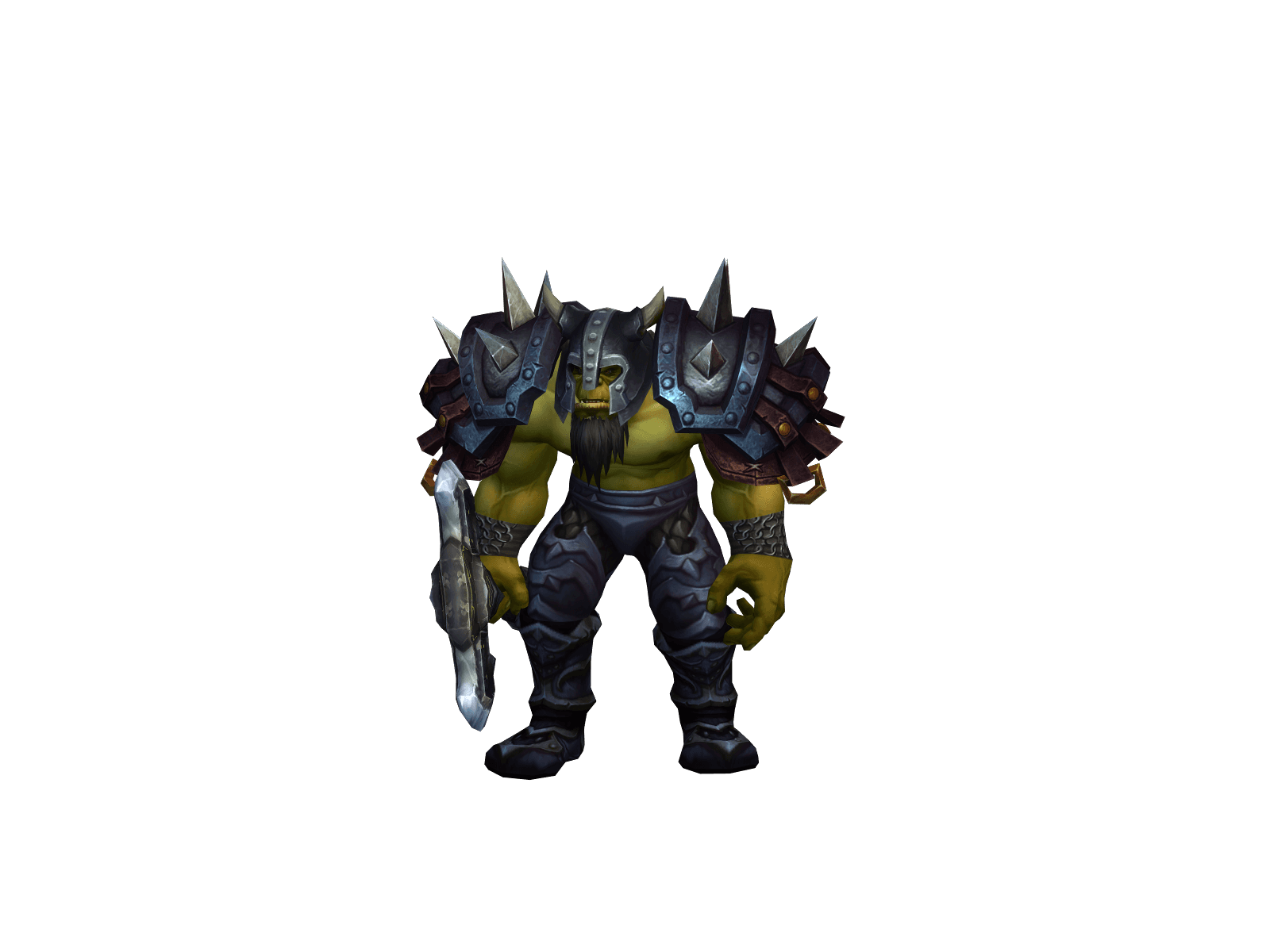 Full character render of Veganwarrior