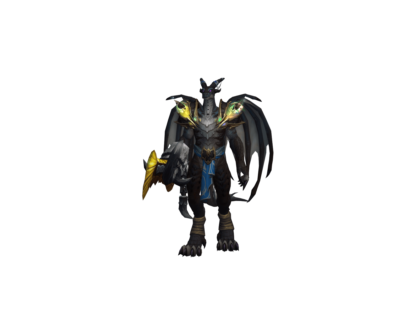 Full character render of Papaunfair