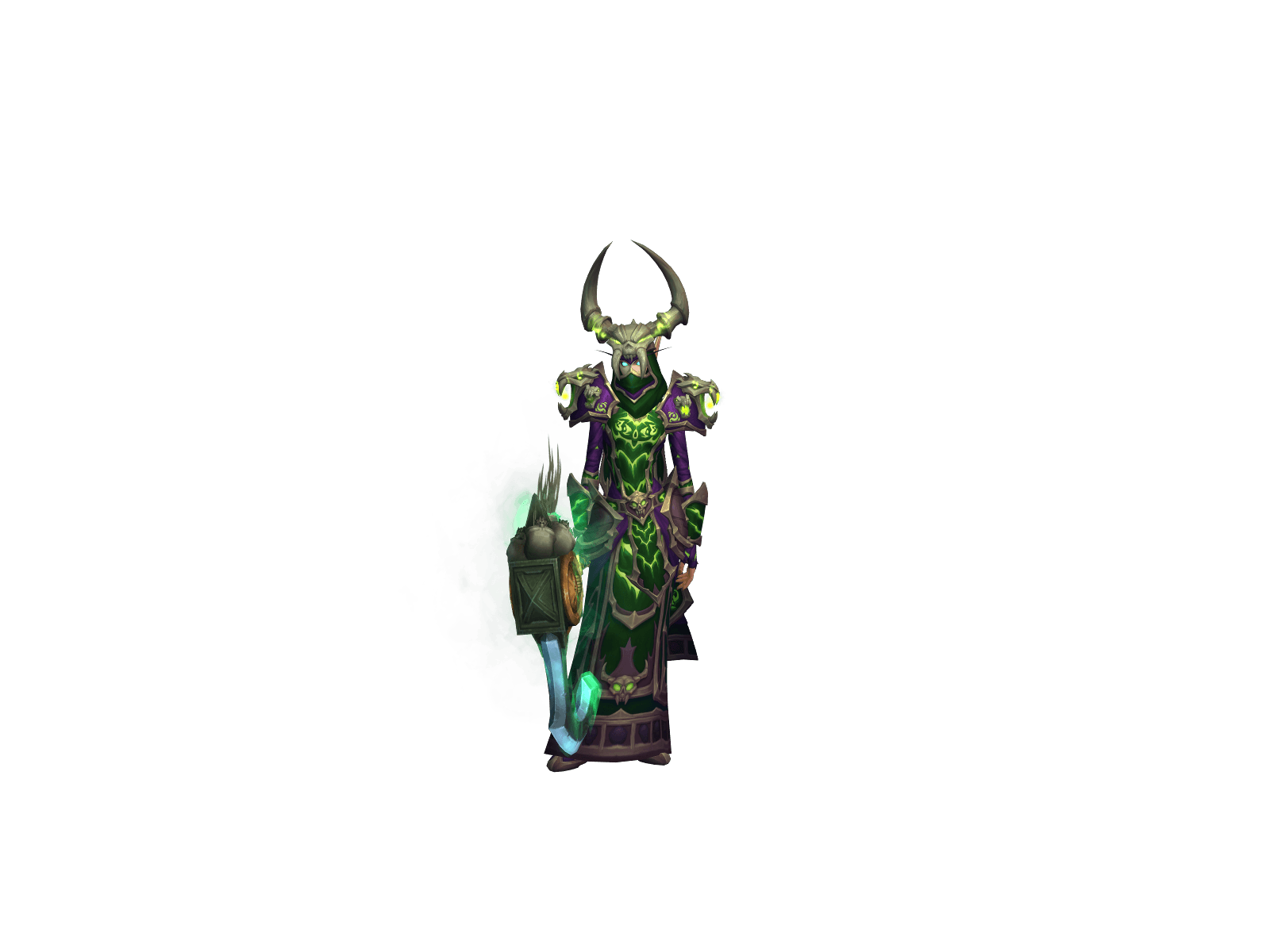 Full character render of Hexar