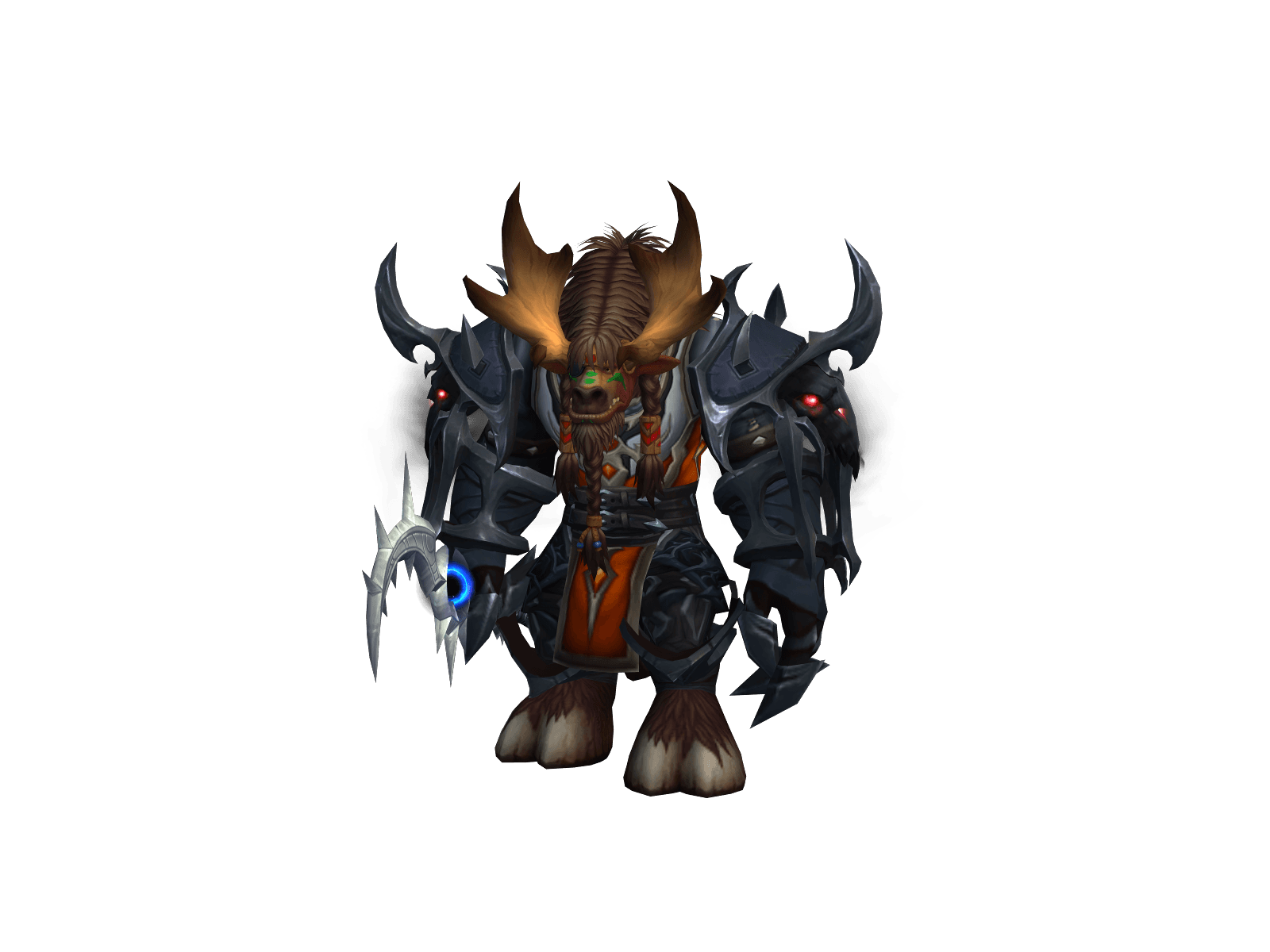 Full character render of Curlzilla