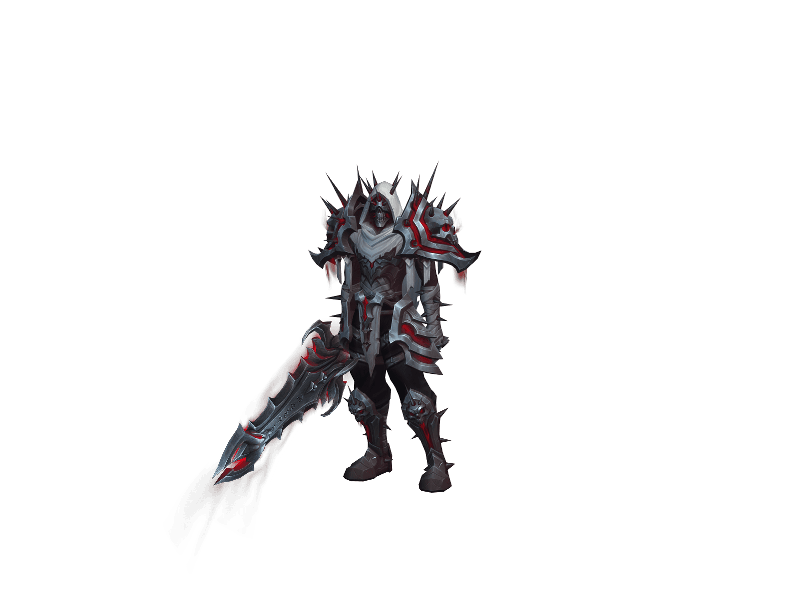 Full character render of Thanãtos