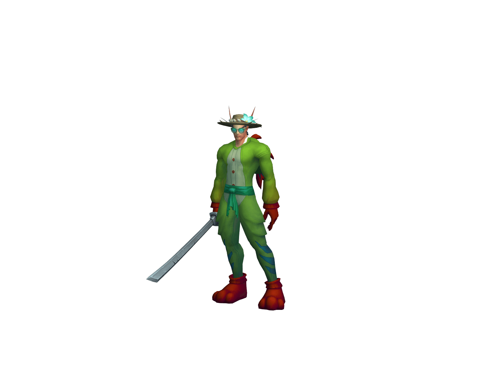 Full character render of Streth