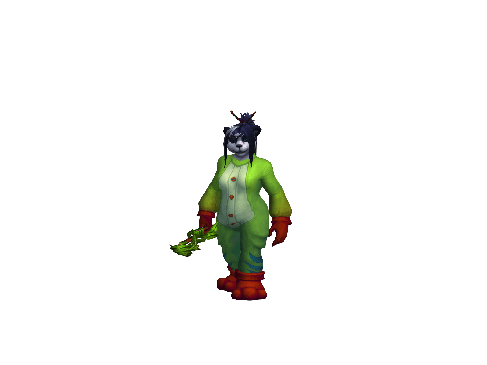Full character render of Kleptified