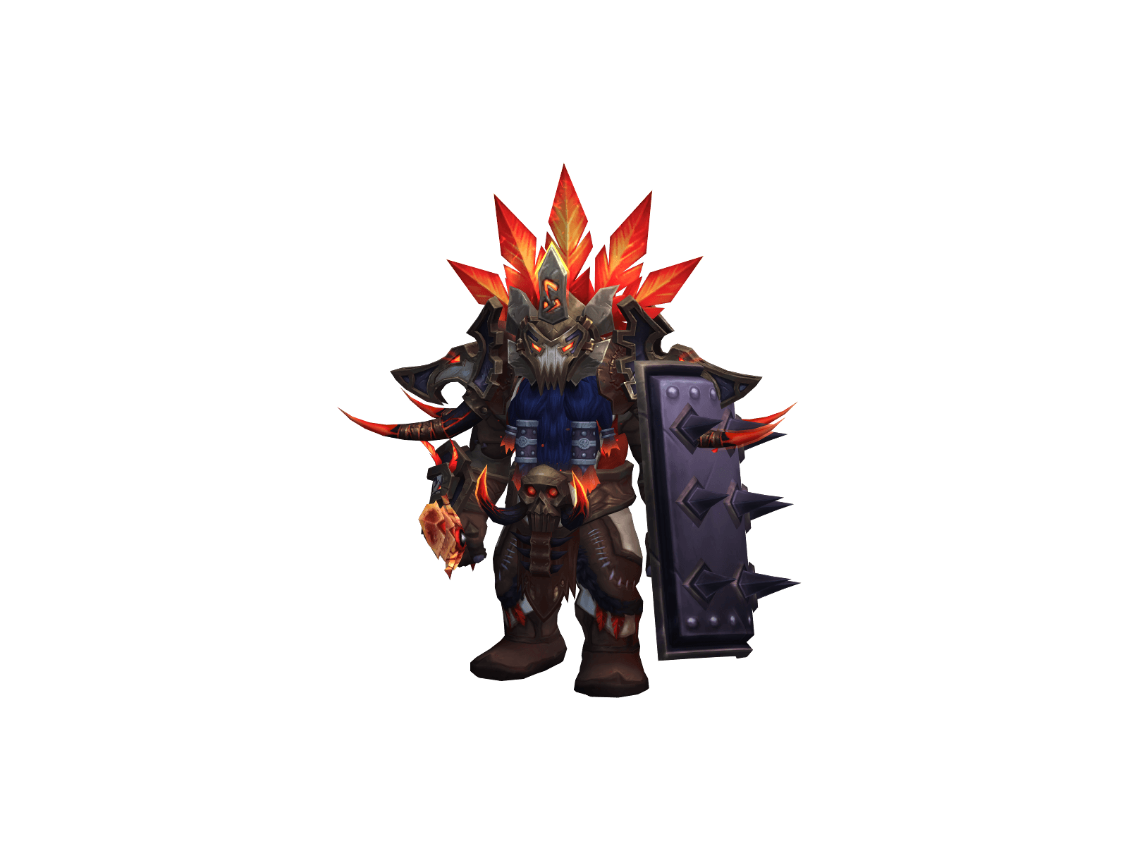 Full character render of Dráke