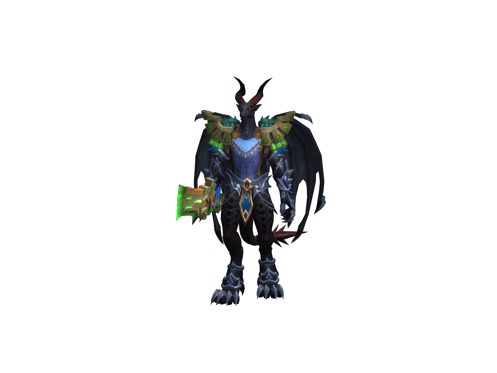 Full character render of Budgetmage