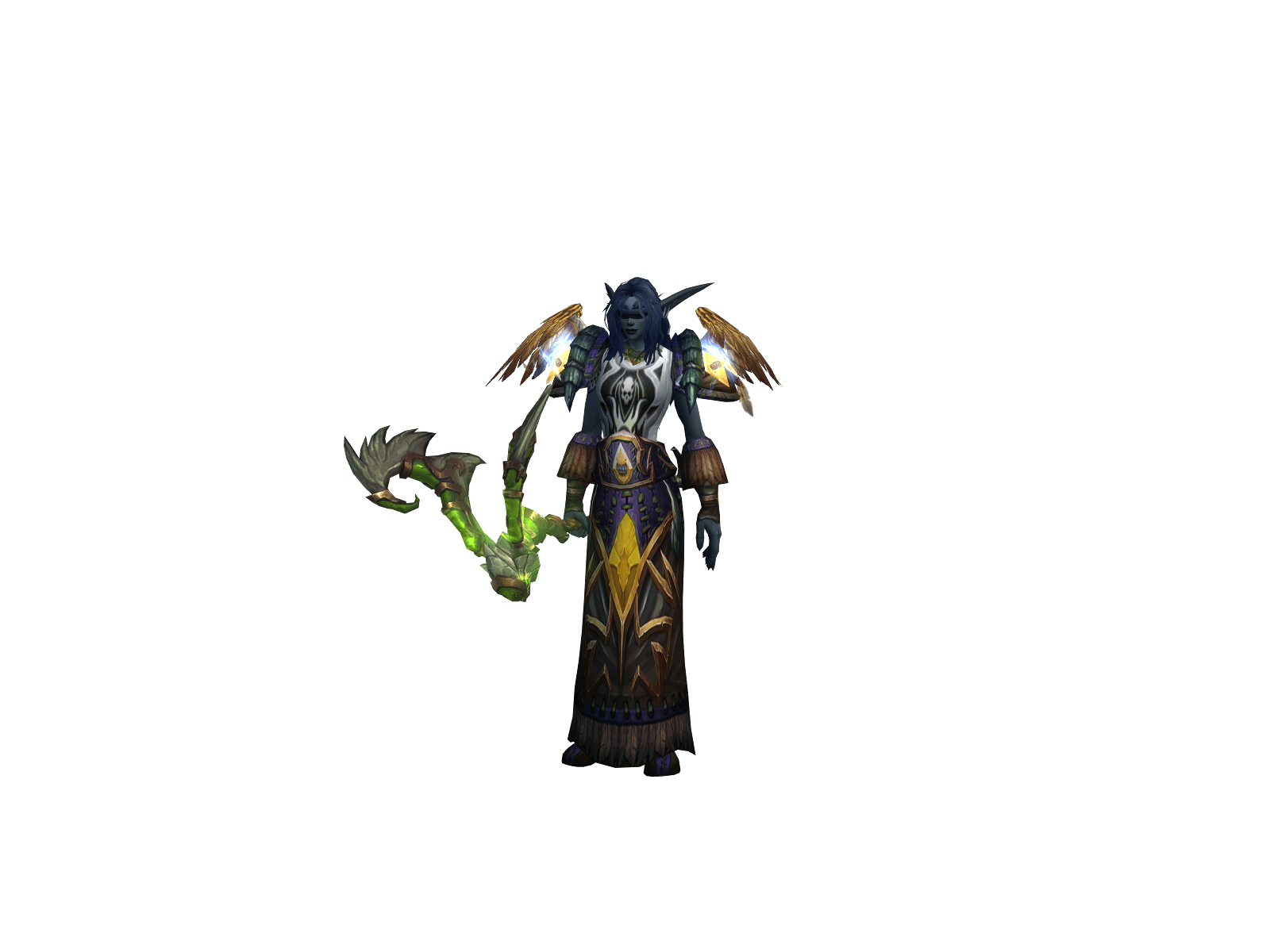 Full character render of Traick