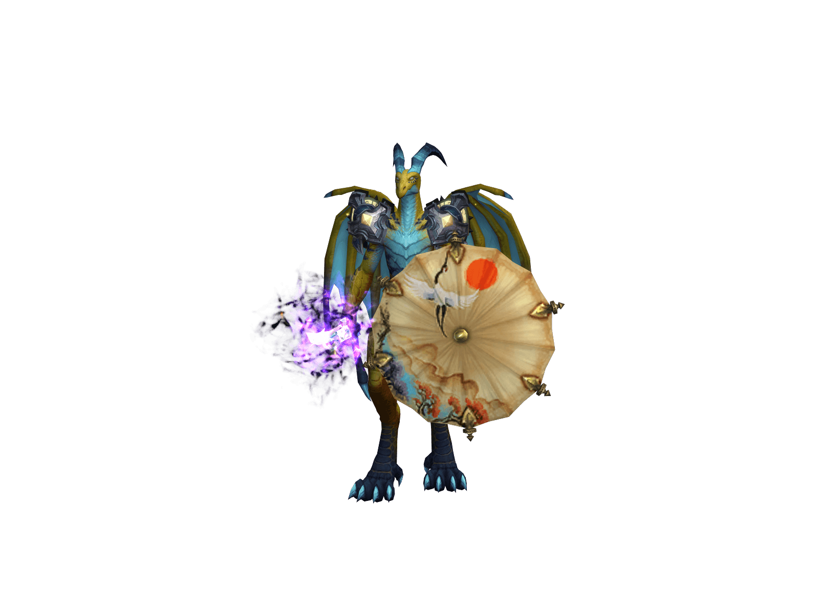 Full character render of Lucksy