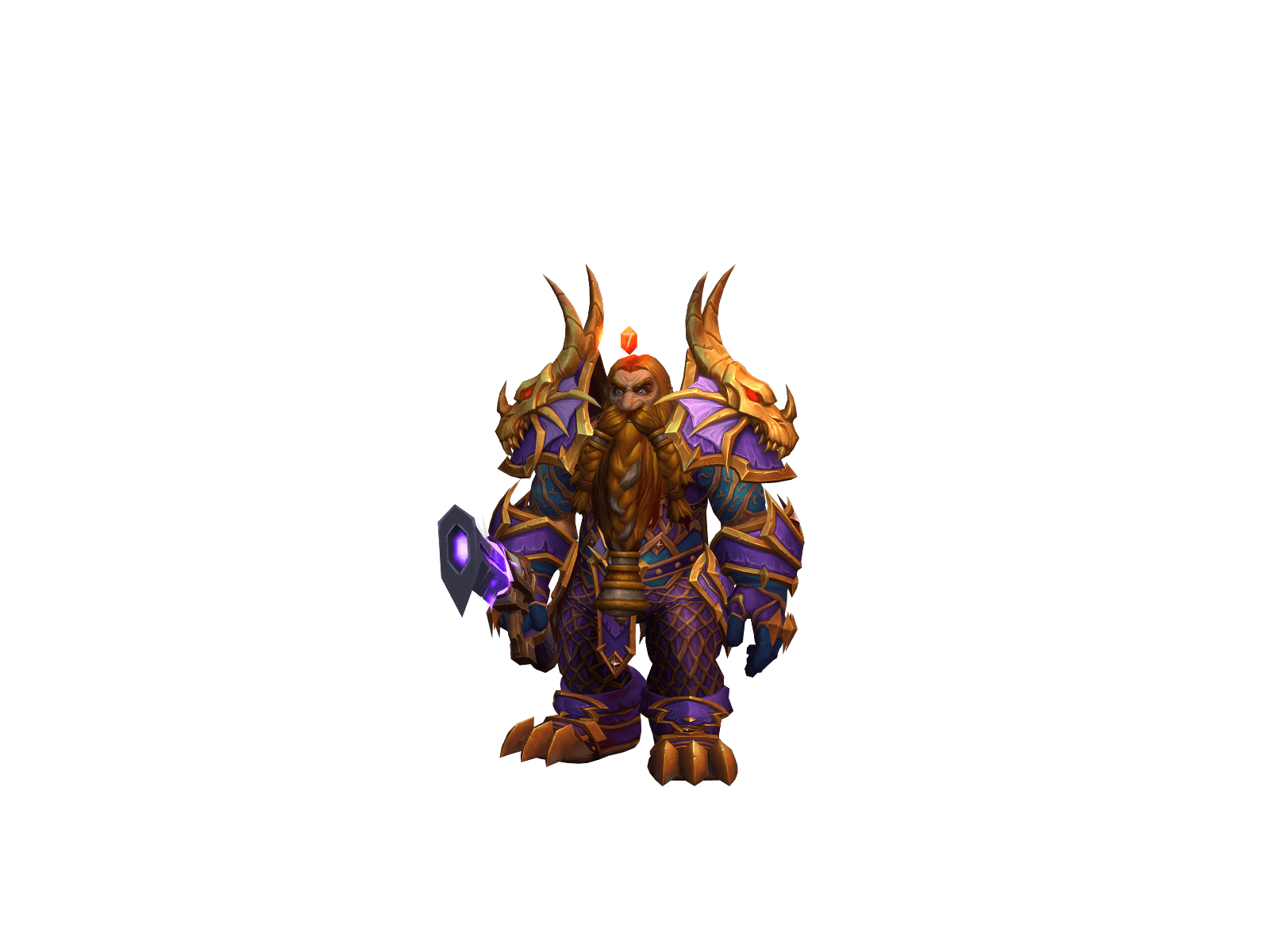 Full character render of Glambur
