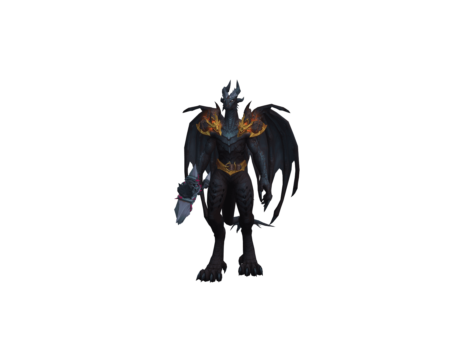 Full character render of Wingston