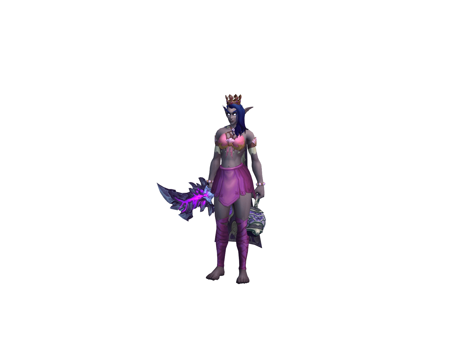 Full character render of Kaelery
