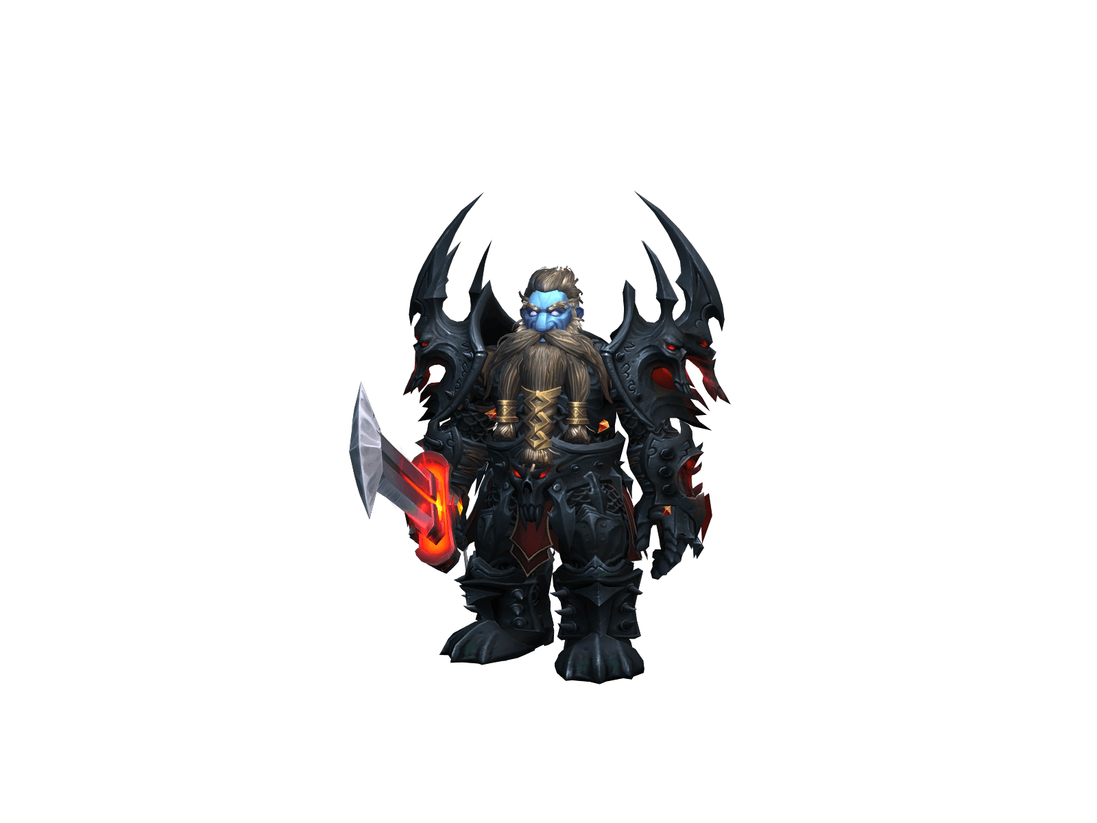 Full character render of Skárn