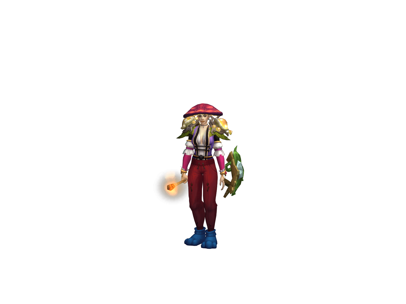 Full character render of Bázer