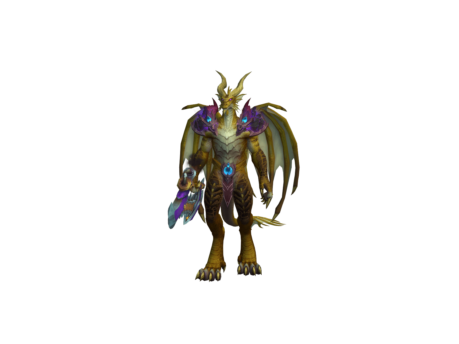 Full character render of Börnï
