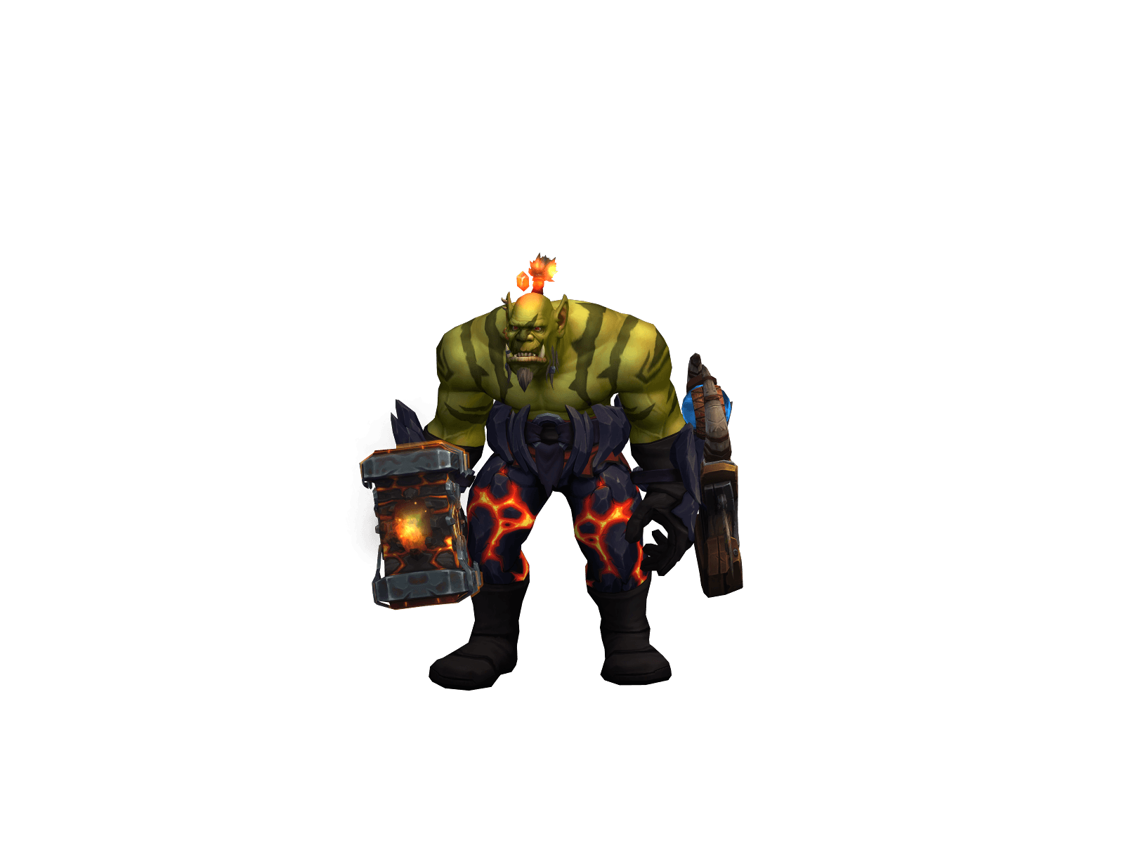 Full character render of Goldou