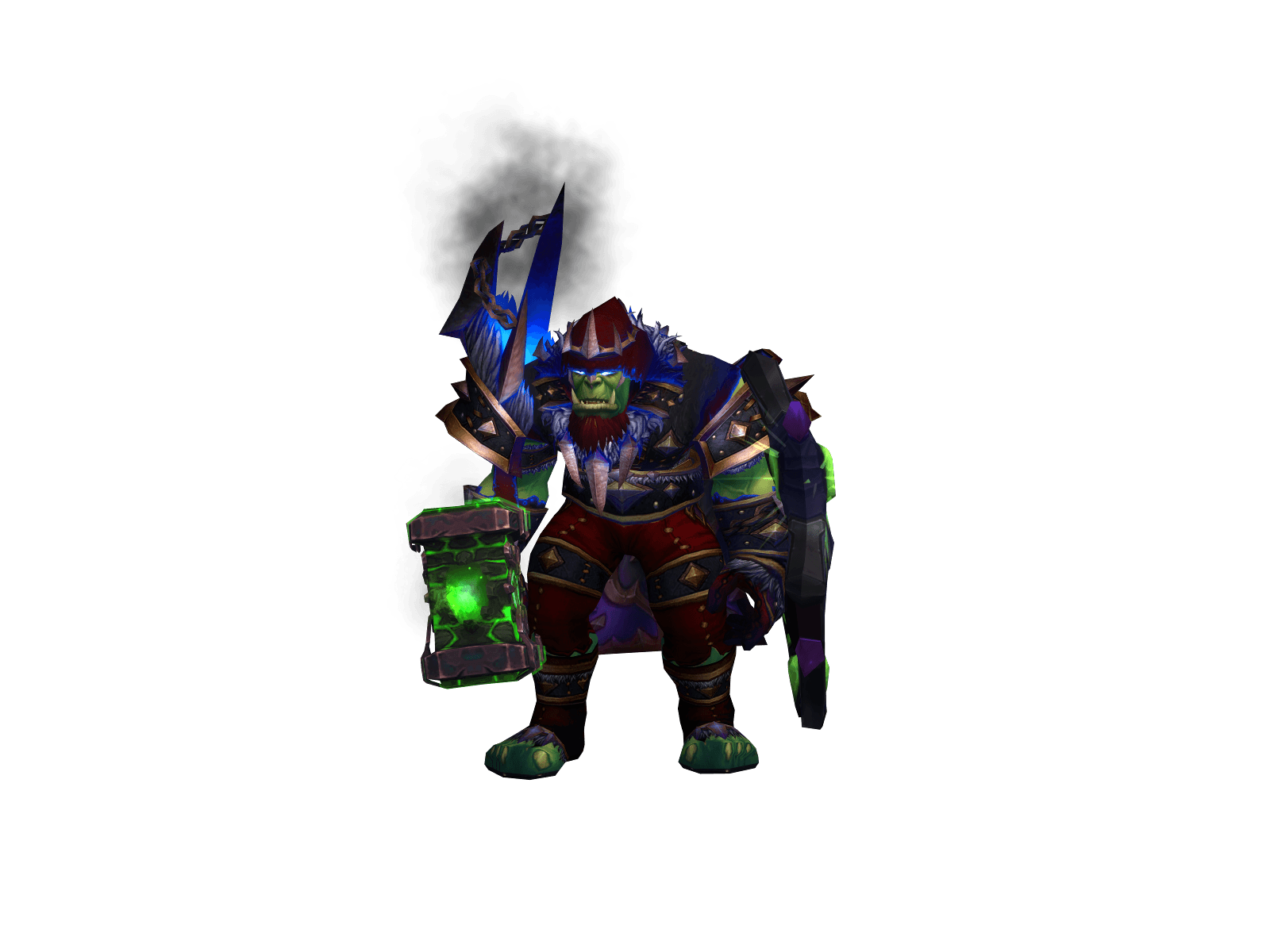 Full character render of Unboumded