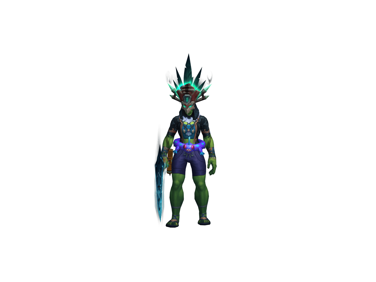 Full character render of Orcmix