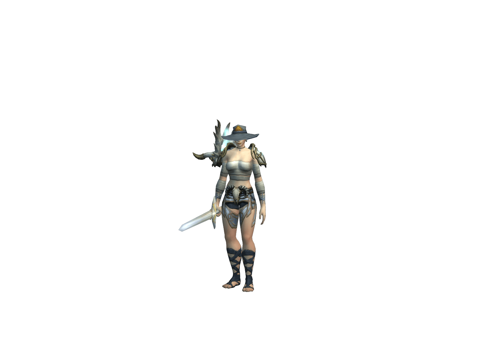 Full character render of Zeusp