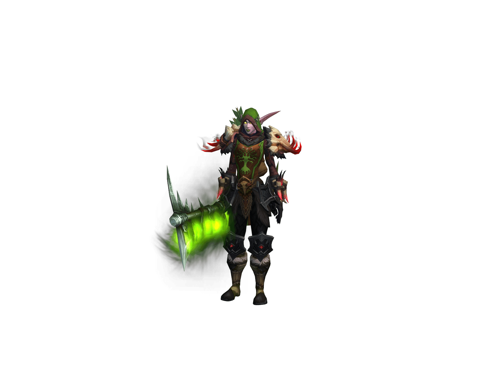 Full character render of Dråxs