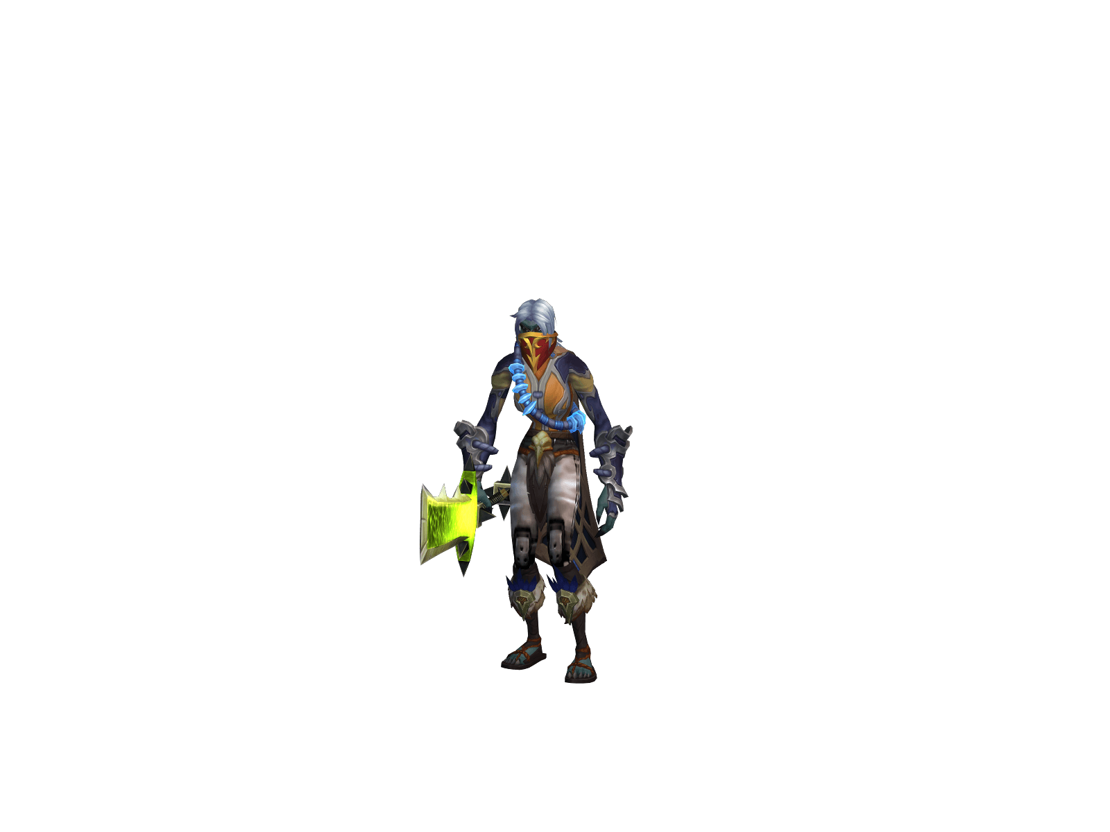 Full character render of Kickmafolle