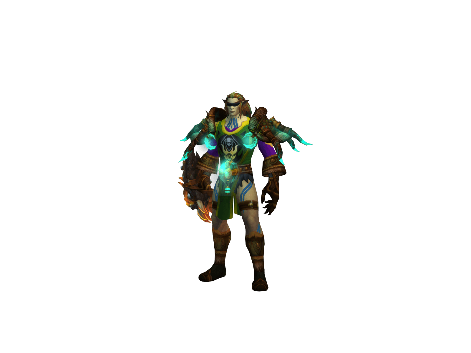 Full character render of Gingerpewpew