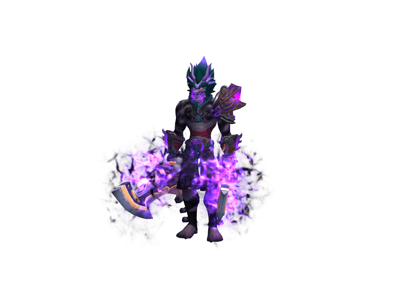 Full character render of Mmafighter