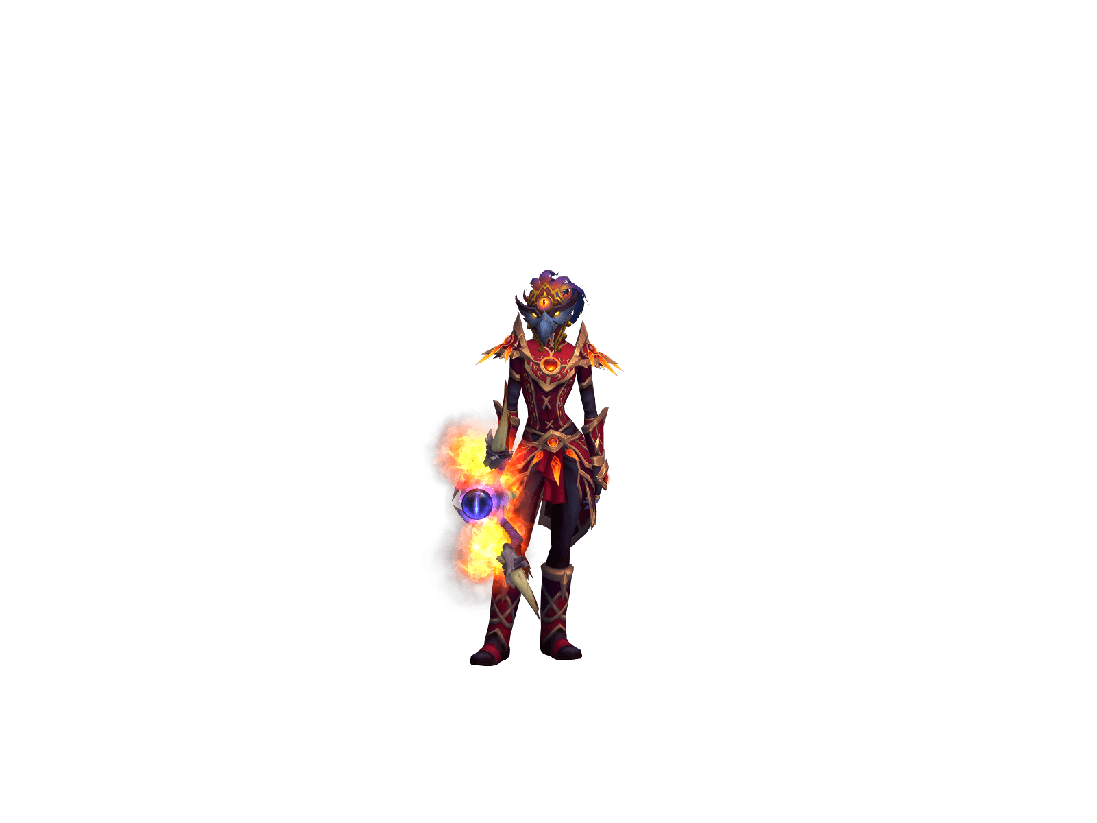 Full character render of Sayne