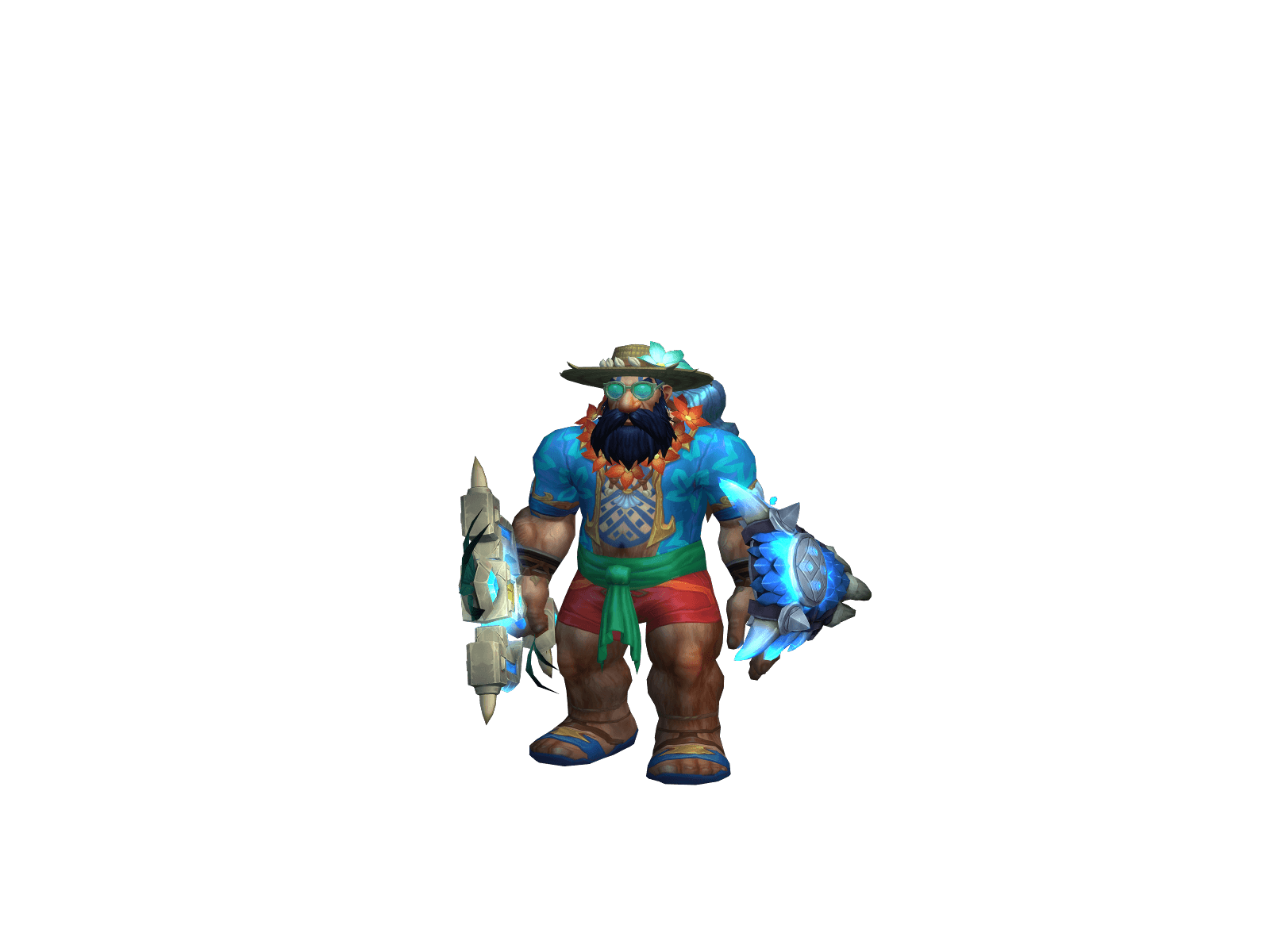 Full character render of Barkam