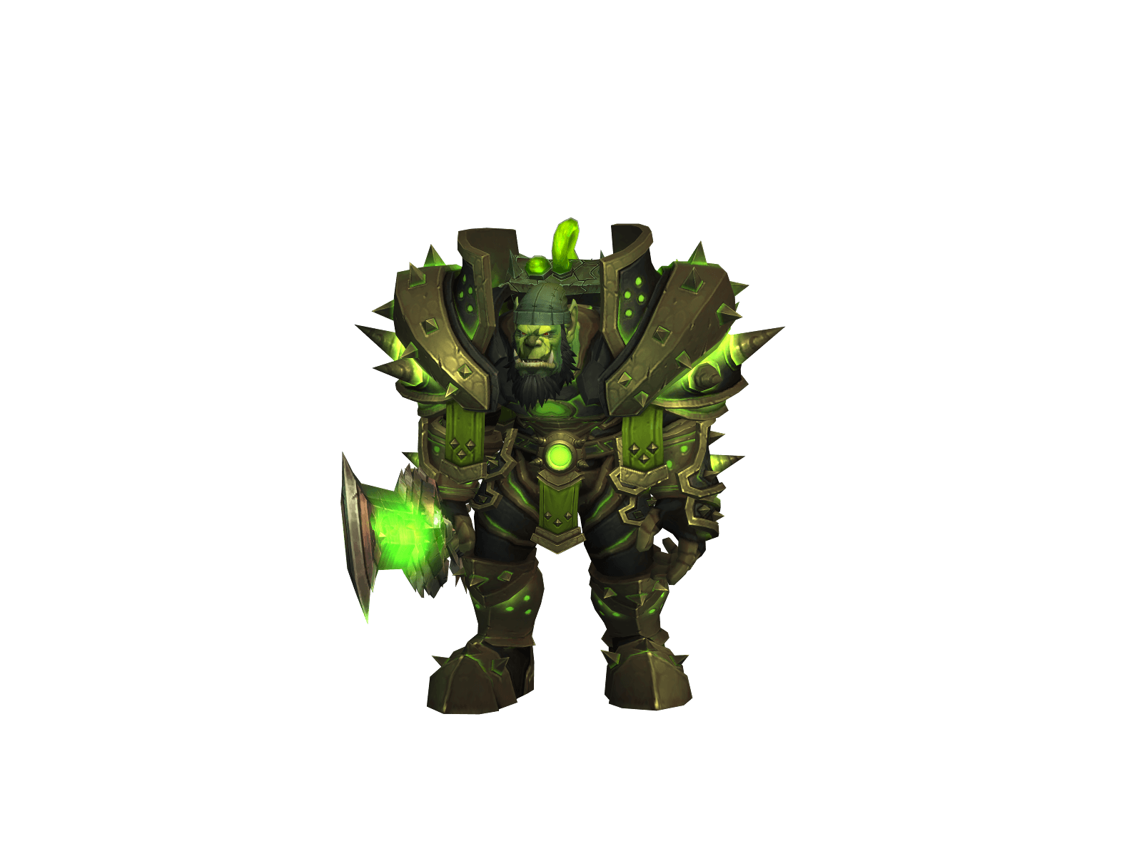 Full character render of Wojowník
