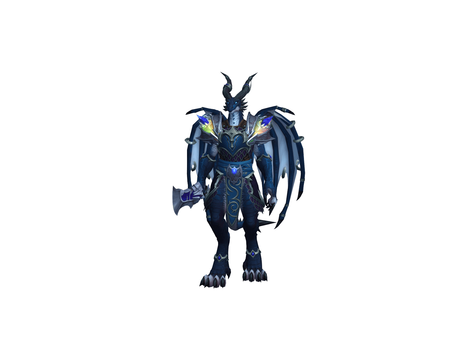 Full character render of Valdrakon