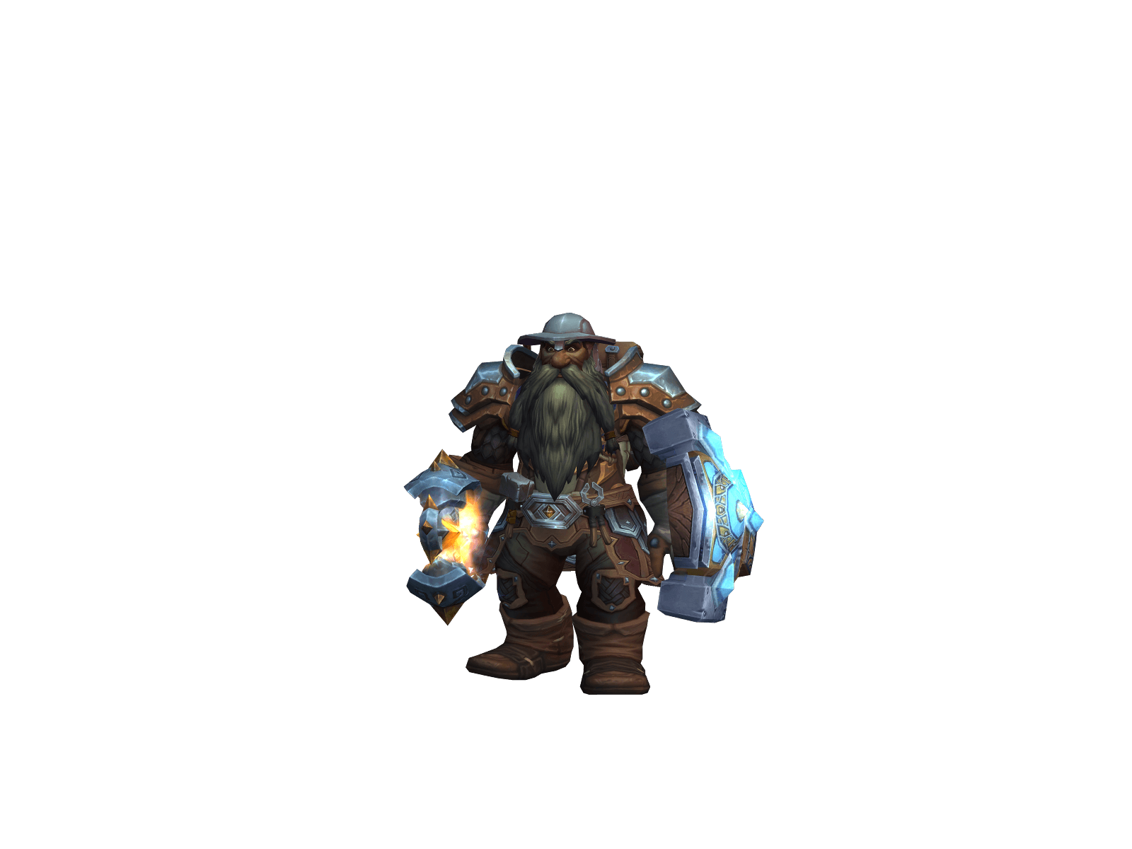Full character render of Baudir