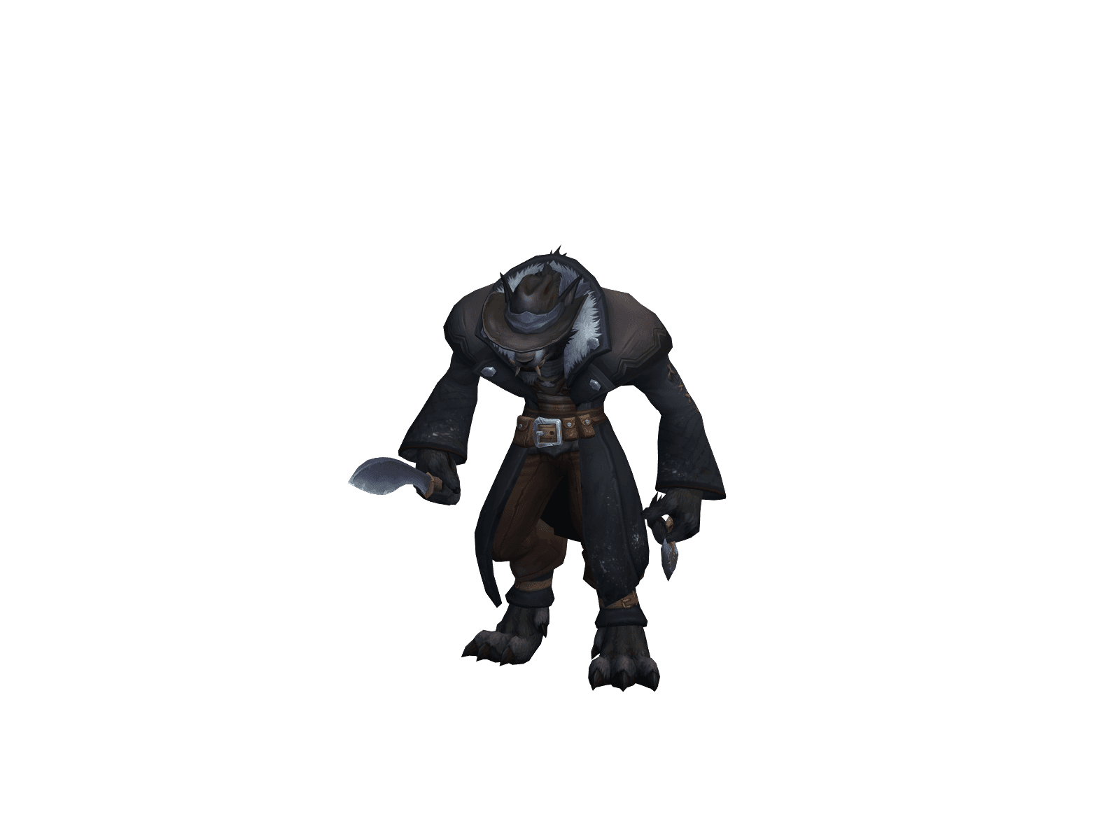 Full character render of Hansred