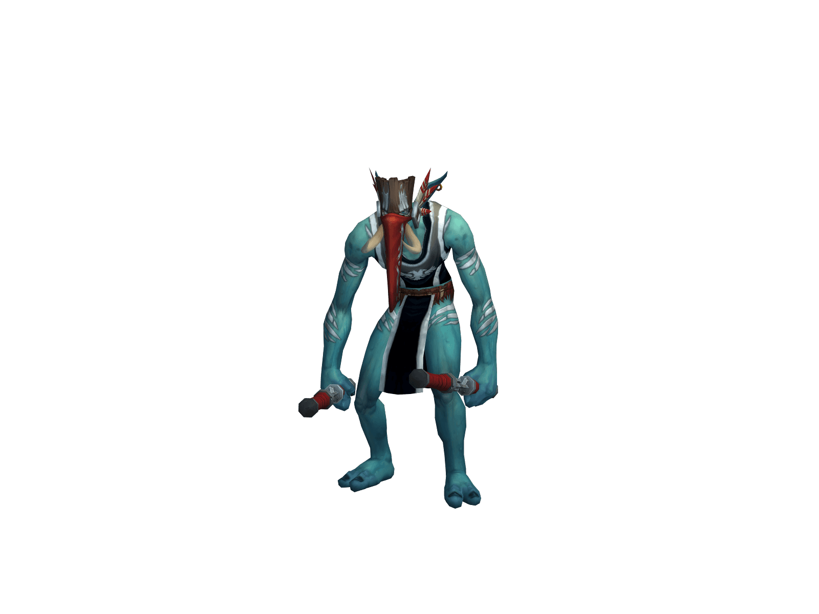 Full character render of Lumpyduck