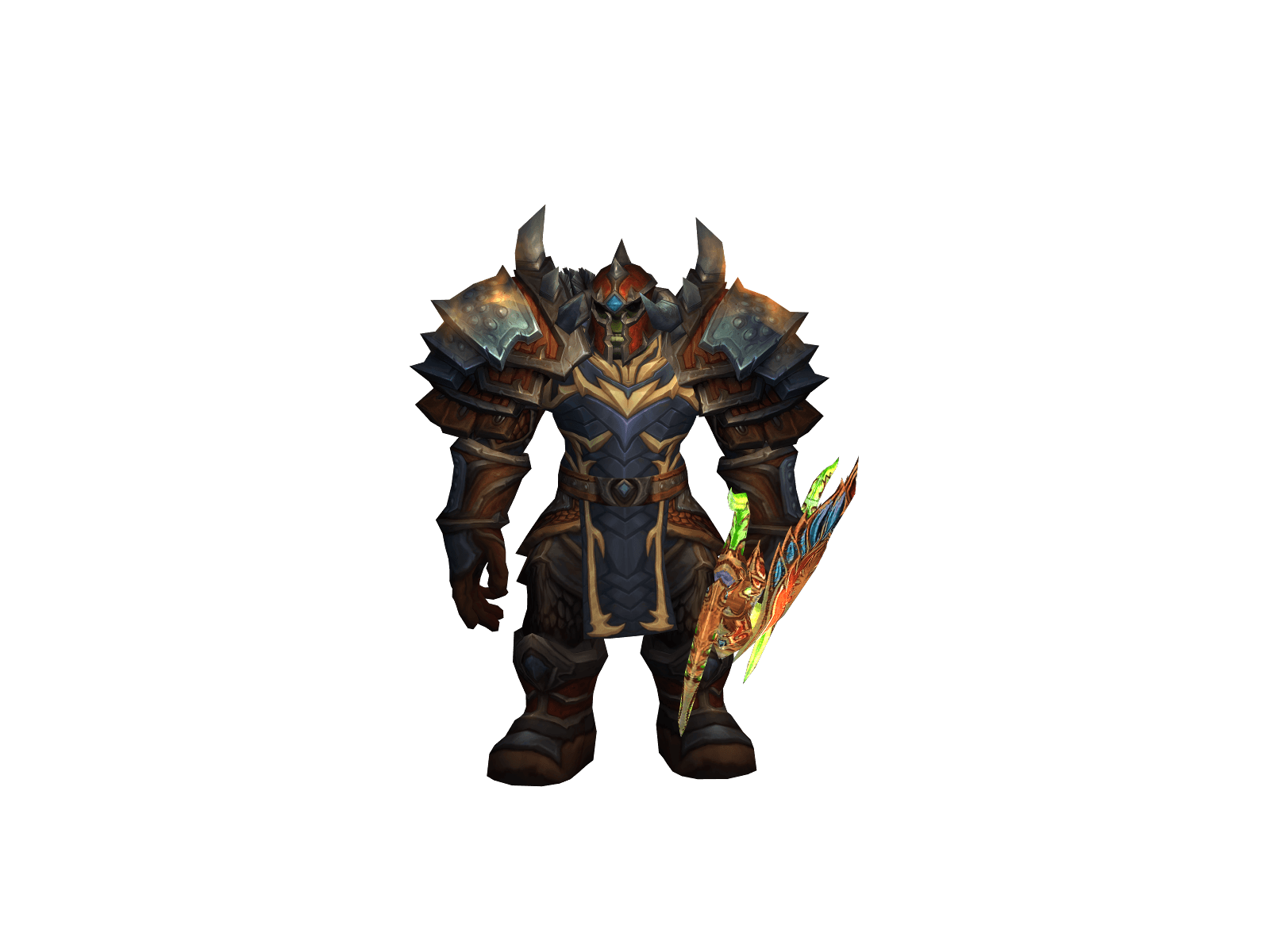 Full character render of Рачер