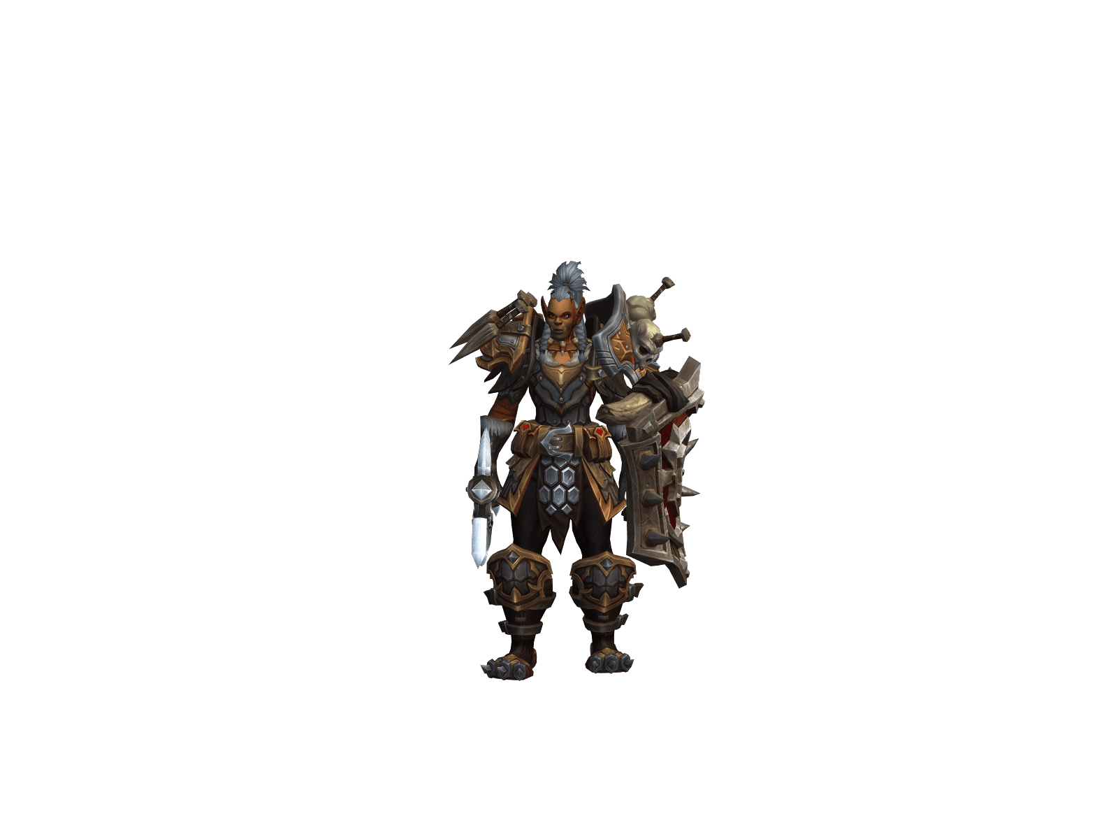 Full character render of Дэрека
