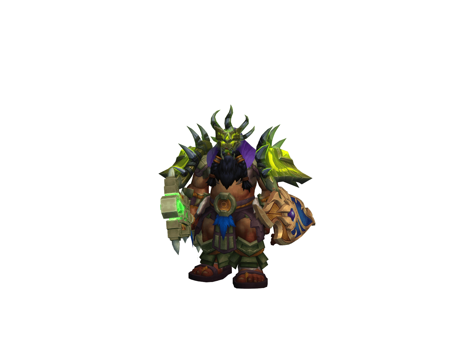 Full character render of Bcher