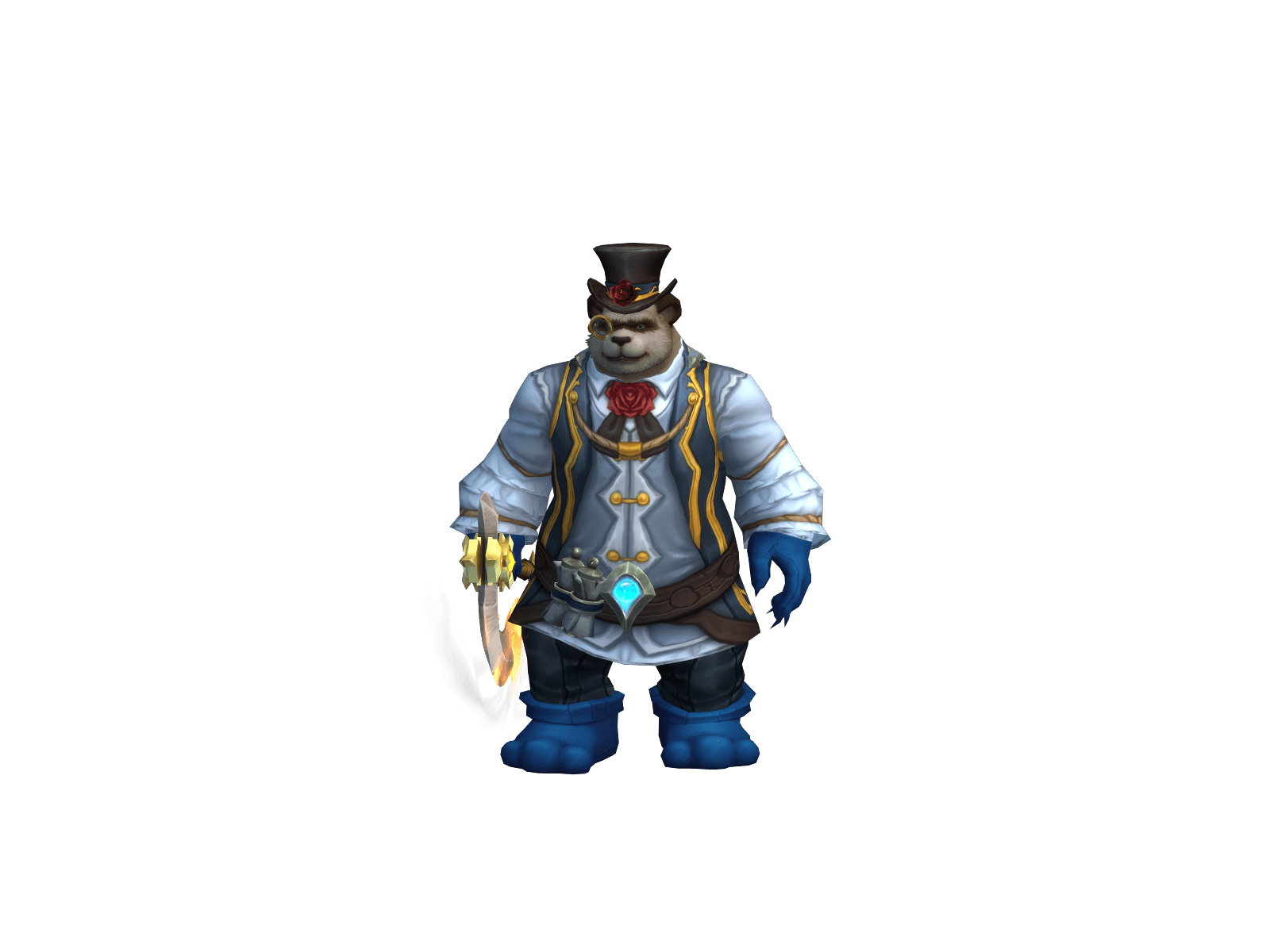 Full character render of Pandamus