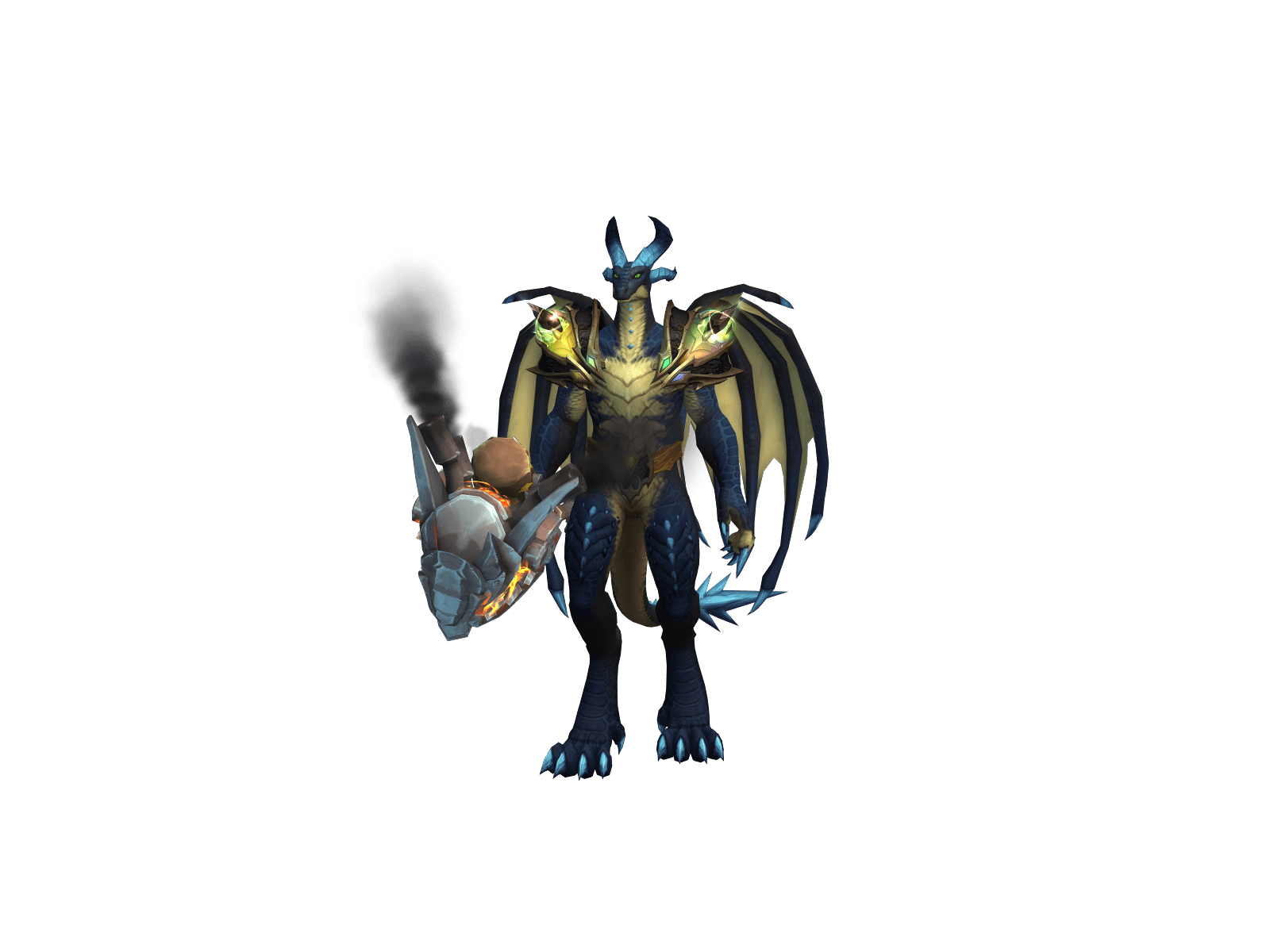 Full character render of Galakrond