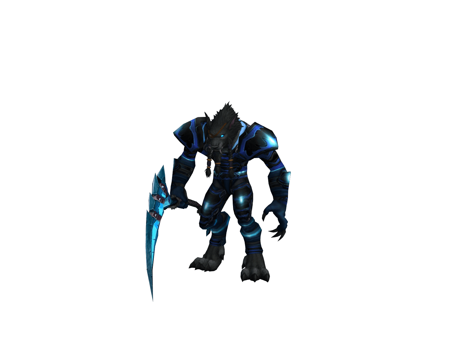 Full character render of Фенрисульфр