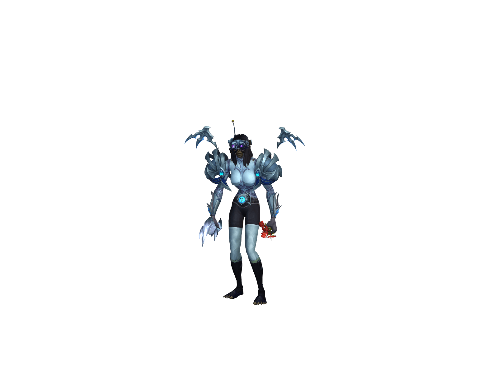 Full character render of Clerro