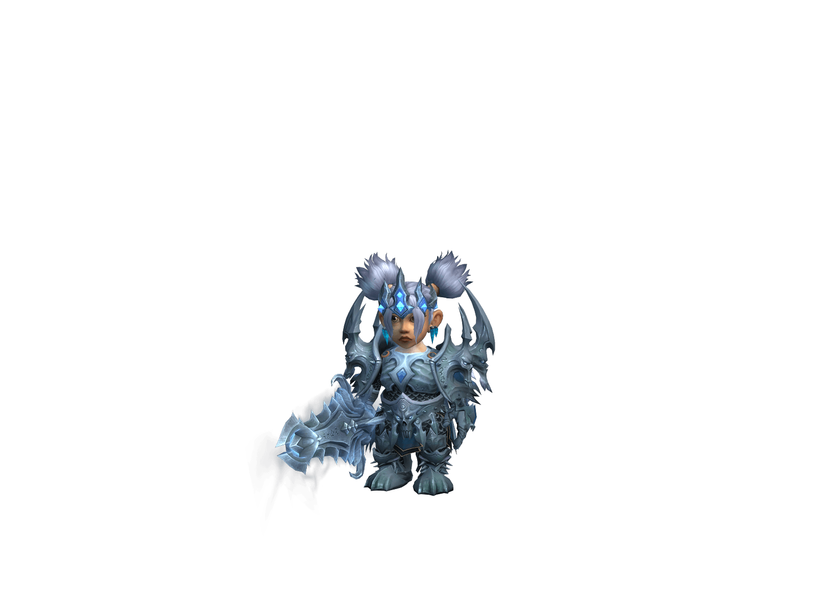 Full character render of Warix