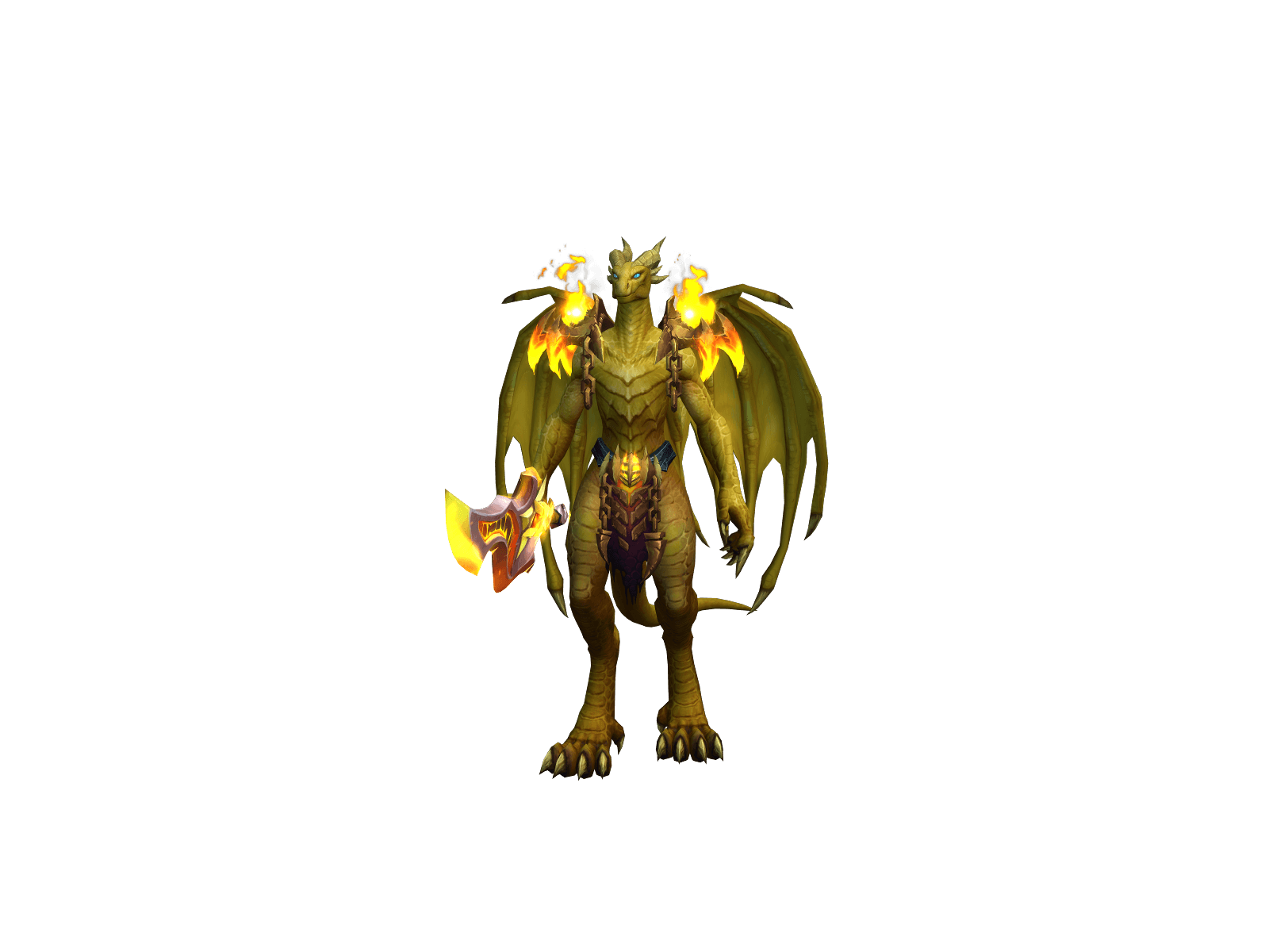 Full character render of Eternalamber