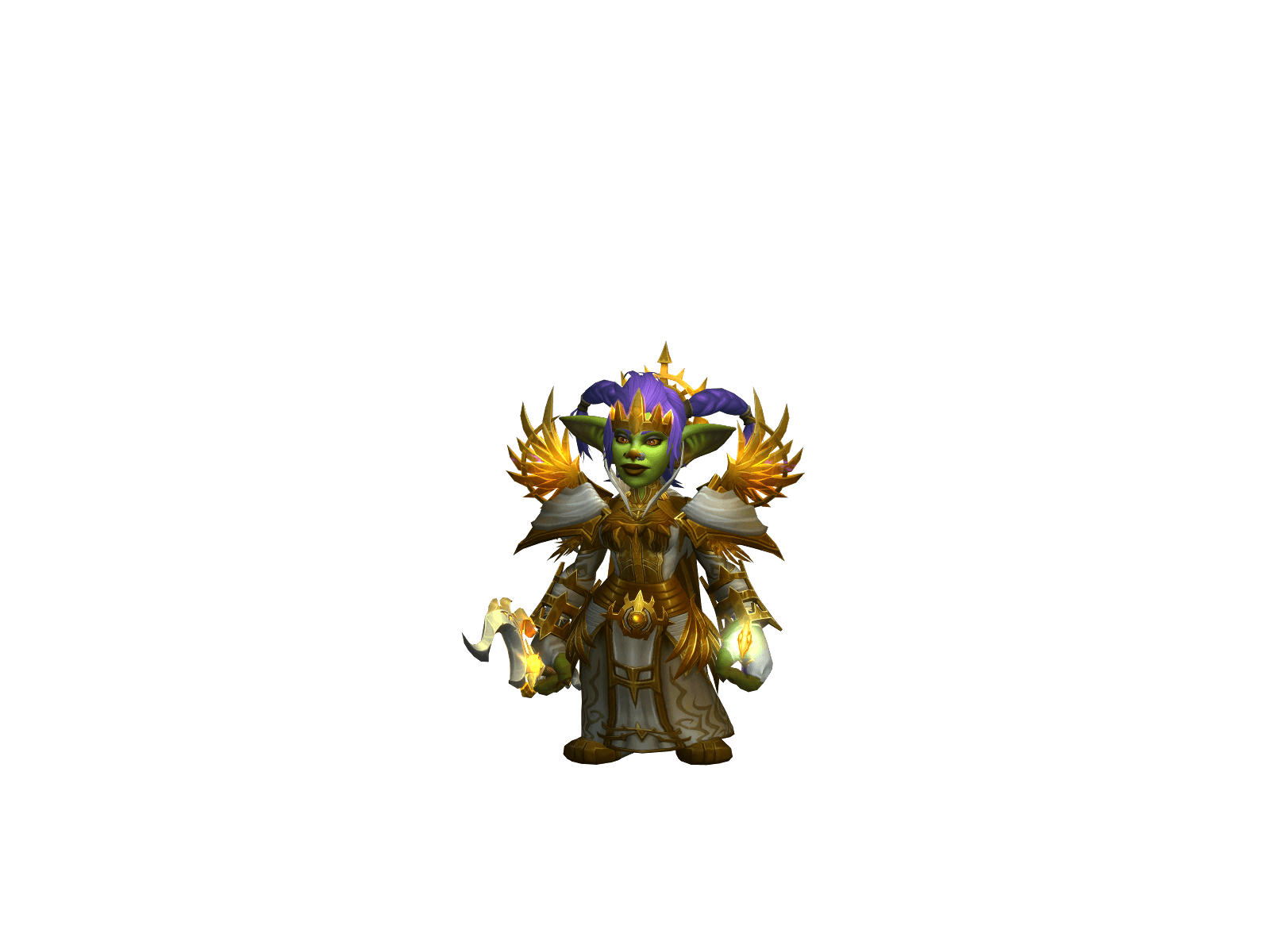 Full character render of Newari