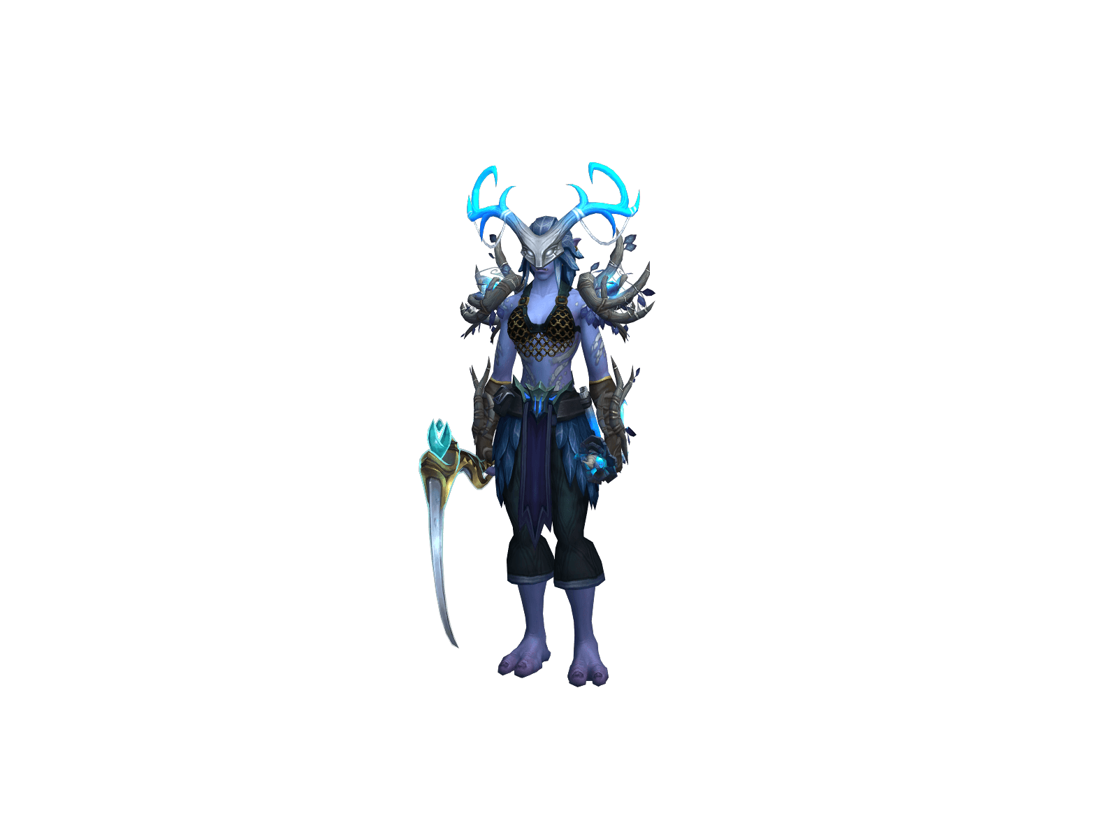 Full character render of Carader