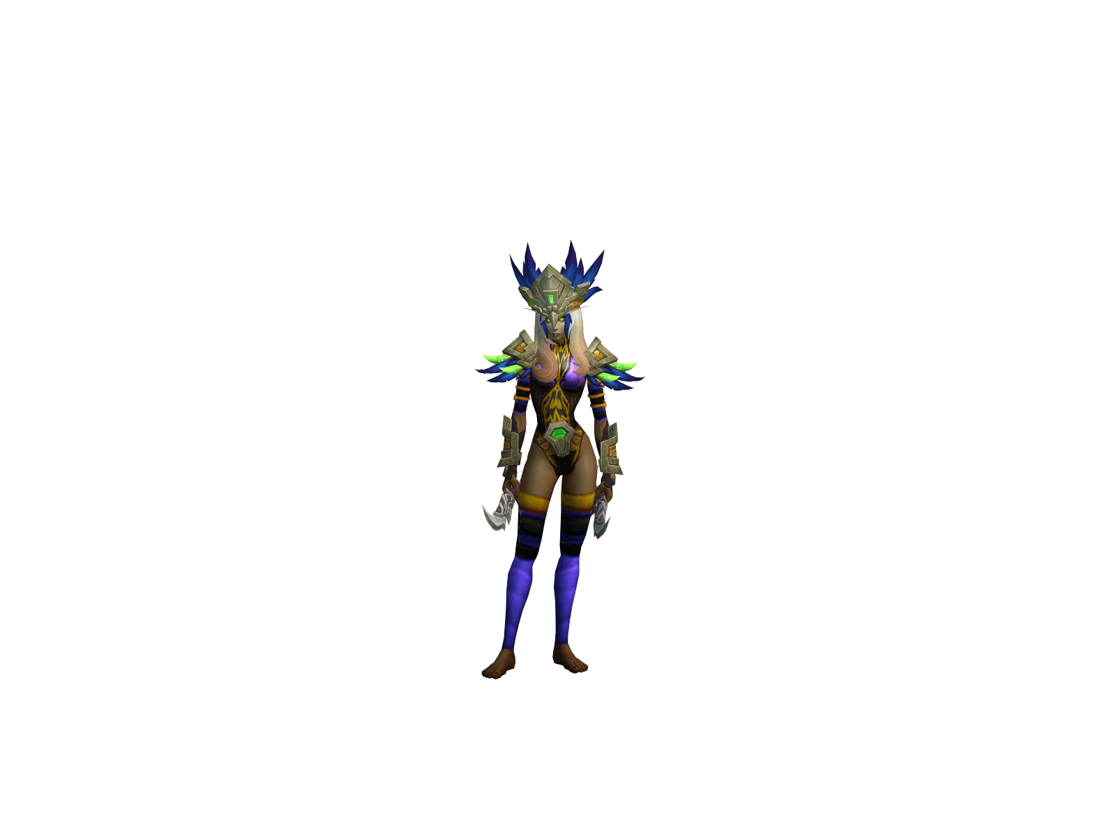 Full character render of Ðiva