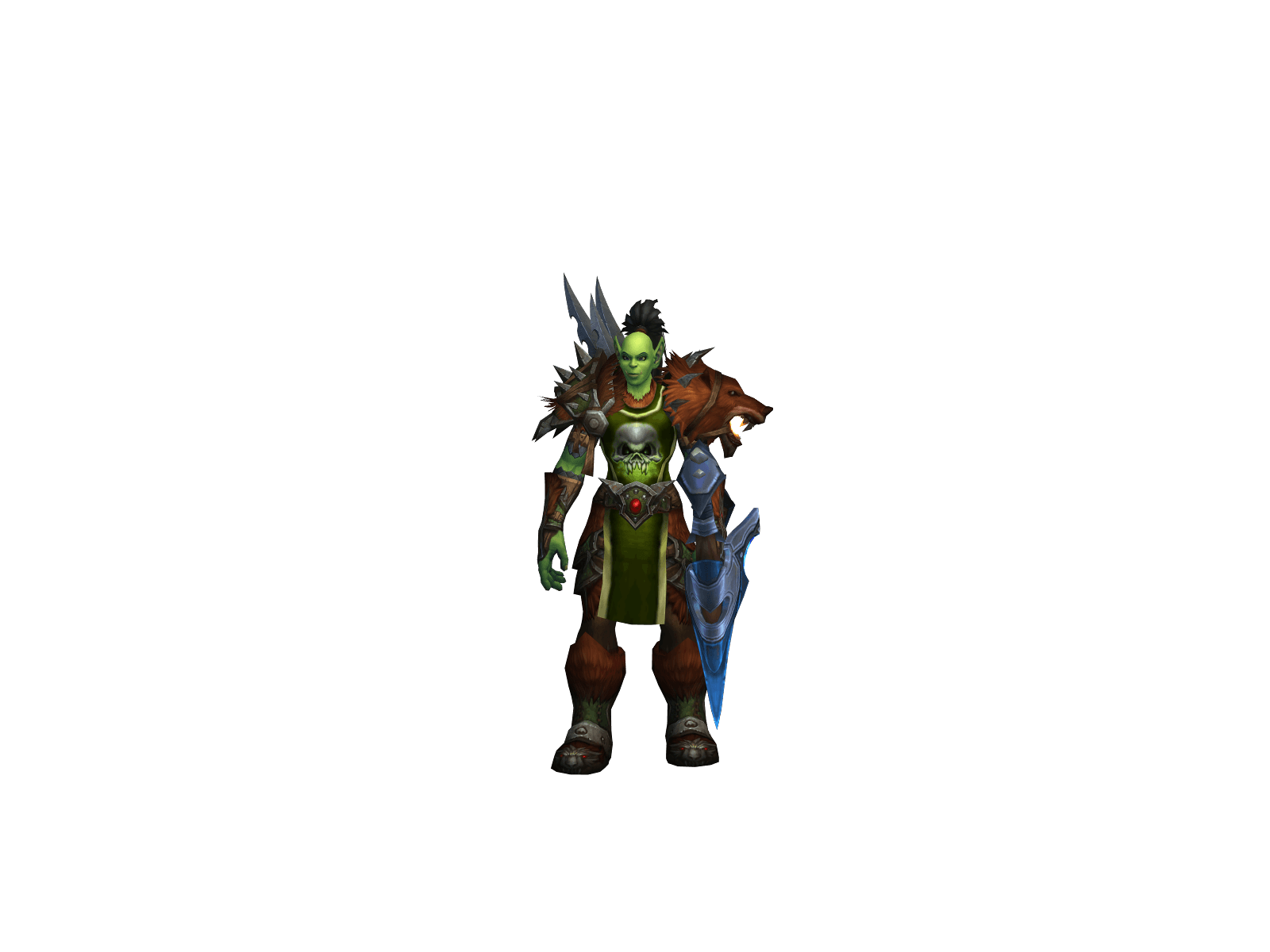 Full character render of Beegxyz