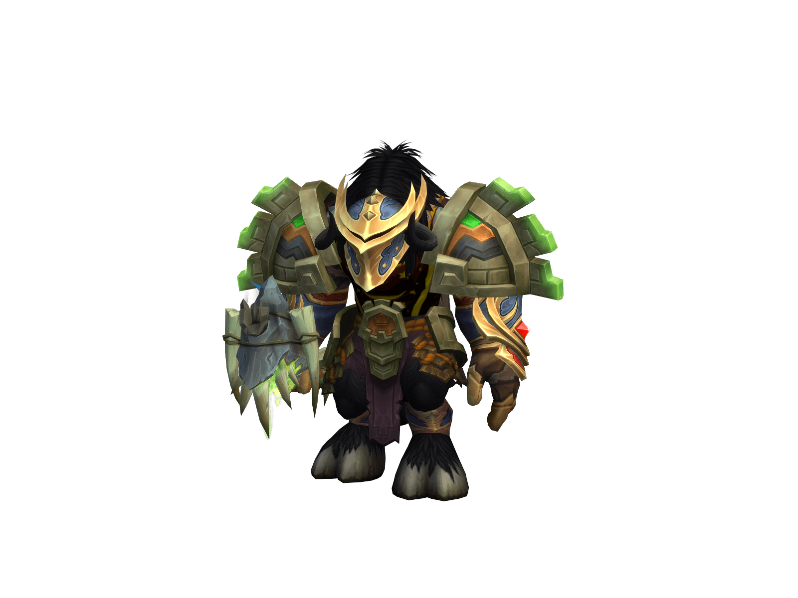 Full character render of Kazãma