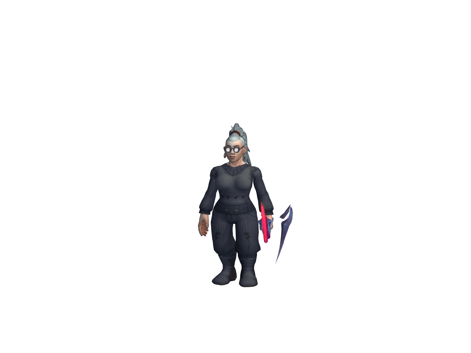 Full character render of Luwahunt