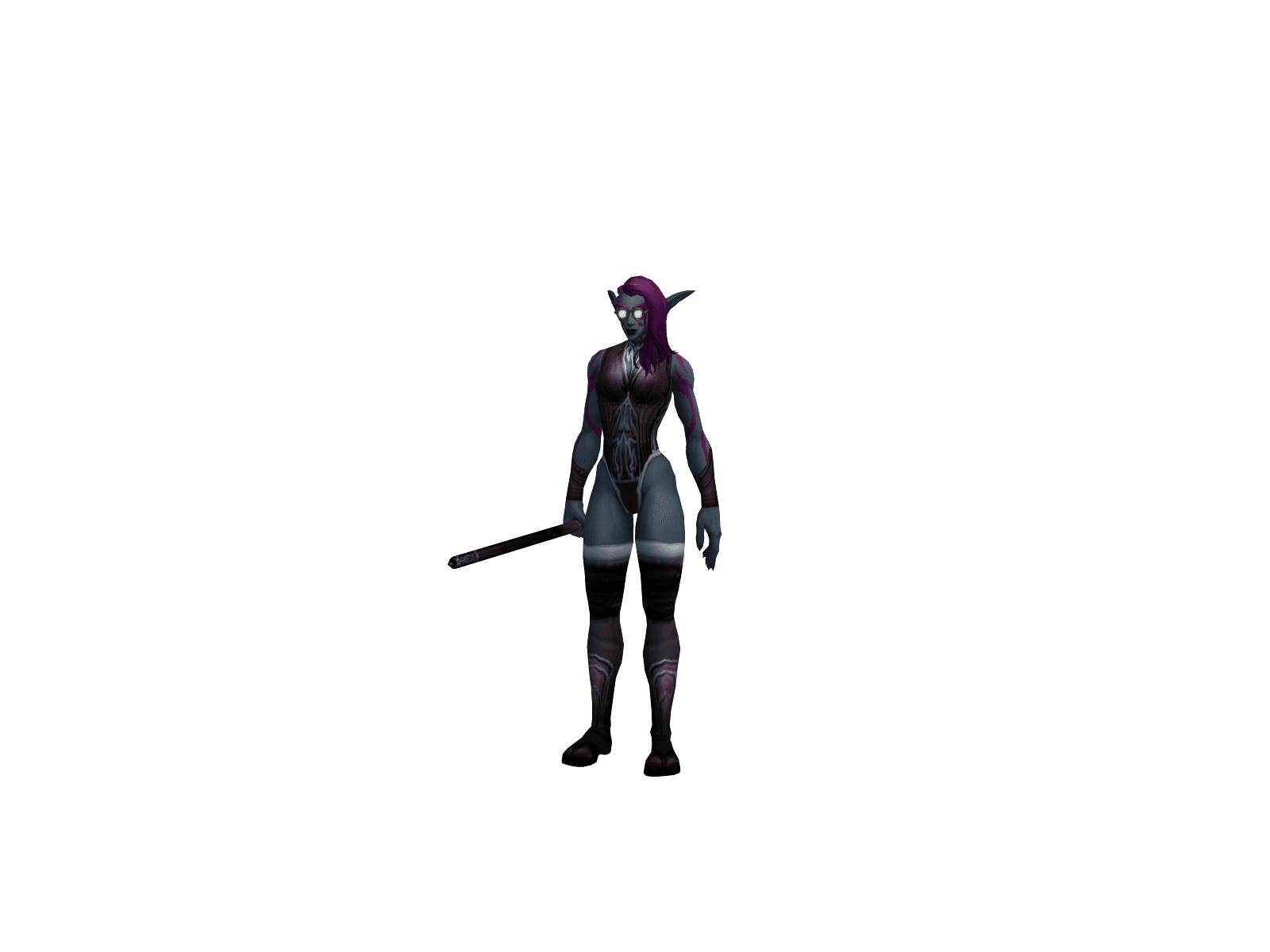 Full character render of Workout