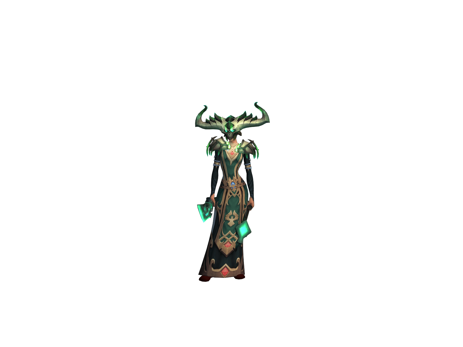 Full character render of Siliciacrow