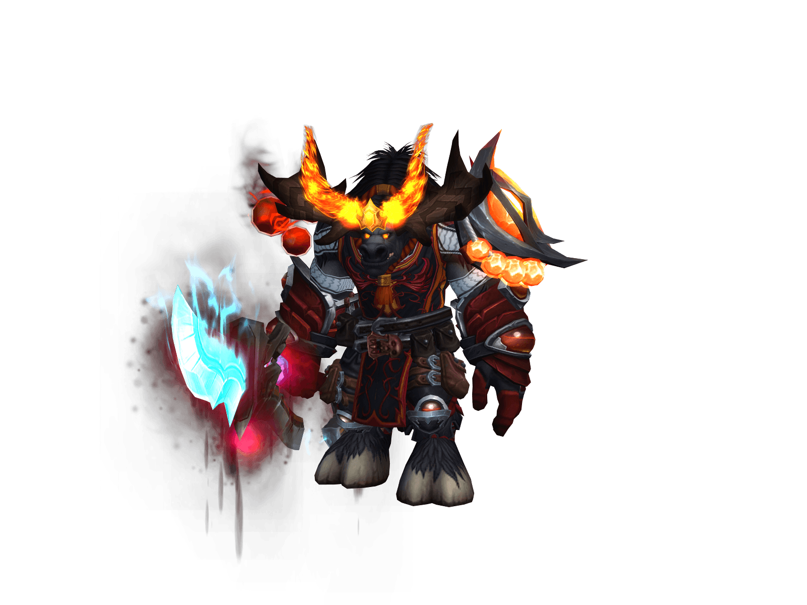 Full character render of Løvebird